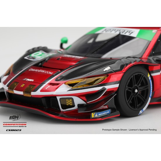 1/18 FERRARI 296 GT3 NO.023 TRIARSI COMPETIZIONE 2025 IMSA PETIT LE MANS