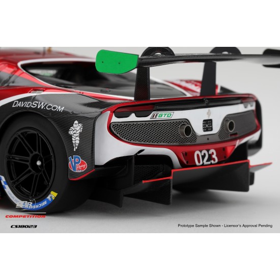 1/18 FERRARI 296 GT3 NO.023 TRIARSI COMPETIZIONE 2025 IMSA PETIT LE MANS