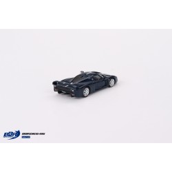 1/64 MASERATI MC12 STRADALE BLUE METALLIC WITH STRIPE BBRDIE6416