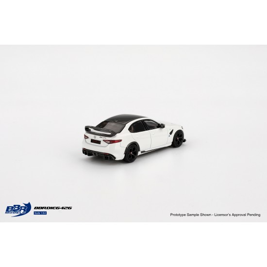 1/64 ALFA ROMEO GIULIA GTAM WHITE