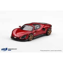 1/64 ALFA ROMEO 33 STRADALE ROSSO VILLA D'ESTE