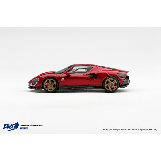 1/64 ALFA ROMEO 33 STRADALE ROSSO VILLA D'ESTE