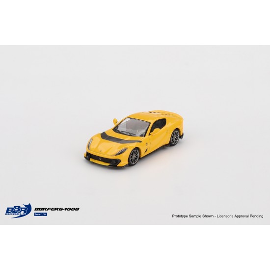 1/64 FERRARI 812 COMPETIZIONE GIALLO MODENA