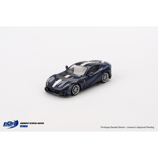 1/64 FERRARI 812 COMPETITIZONE BLU TOUR DE FRANCE