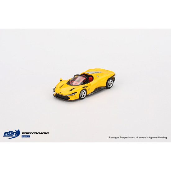 1/64 FERRARI DAYTONA SP3 GIALLO MODENA