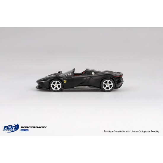 1/64 FERRARI DAYTONA SP3 MATT BLACK