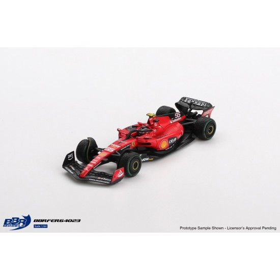 1/64 FERRARI SF23 NO.55 C.SAINZ 2023 MONACO GP 1/64 FERRARI SF23 NO.55 C.SAINZ 2023 MONACO GP