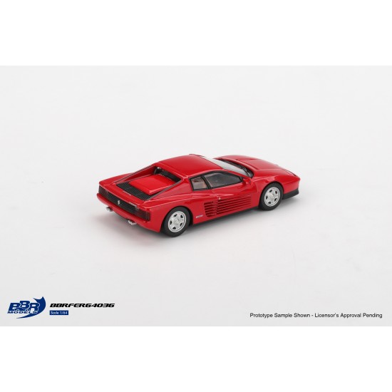 1/64 1987 FERRARI TESTAROSSA ROSSO CORSA