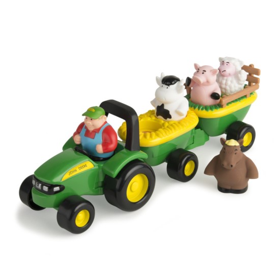 JOHNNY TRACTOR ANIMAL SOUNDS HAYRIDE 34908