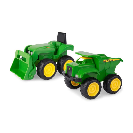 JOHN DEERE MINI SANDBOX TRACTOR AND DUMP TRUCK SET 35874