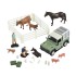 1/32 LAND ROVER VET SET 43385