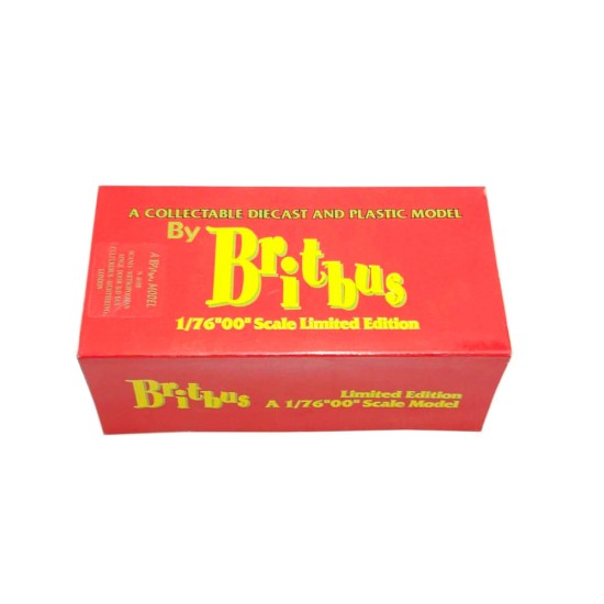 BRITBUS 1/76 SCANIA METROPOLITAN CULTURE BUS SIGHTSEEING LONDON N6105