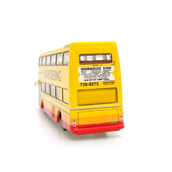 BRITBUS 1/76 SCANIA METROPOLITAN CULTURE BUS SIGHTSEEING LONDON N6105