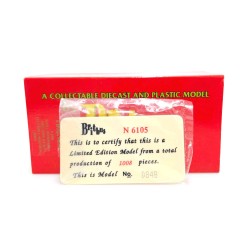 BRITBUS 1/76 SCANIA METROPOLITAN CULTURE BUS SIGHTSEEING LONDON N6105