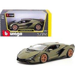 1/24 LAMBORGHINI SIAN FKP 37 GREEN 21099 1/24 LAMBORGHINI SIAN FKP 37 GREEN 21099