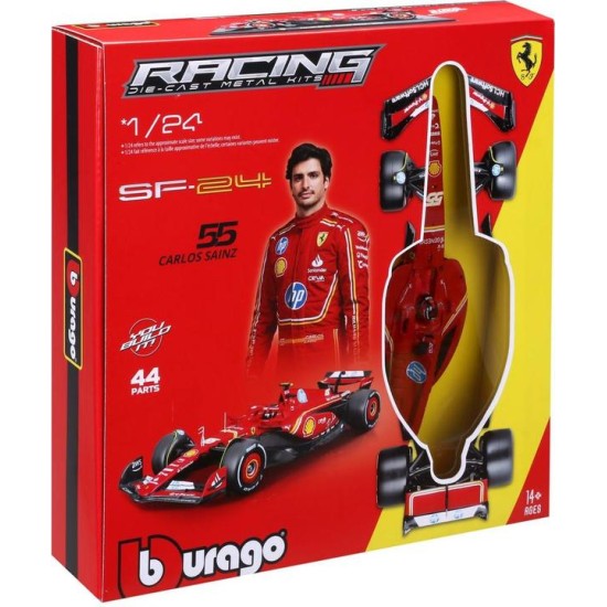 BURAGO 1/24 FERRARI SF-23 F1 2023 SAINZ KIT 26852