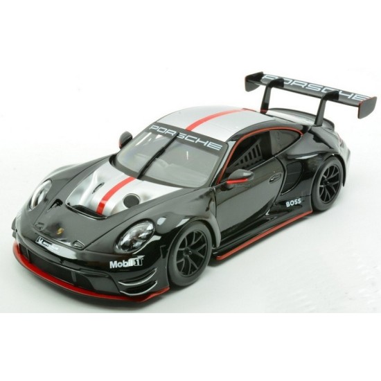 1/24 PORSCHE 911 GT3R BLACK AND SILVER 28048