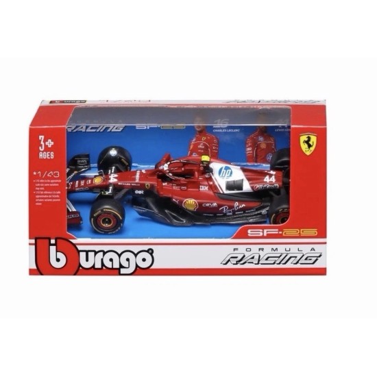 1/43 FERRARI SF-25 NO.44 LEWIS HAMILTON SEASON CAR 2025 36853H