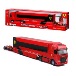 1/43 FERRARI IVECO S-WAY 570 RACING TRANSPORTER W/ F1 SF-24 NO.16 LECLERC 36867