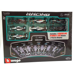 BG38170 - 1/43 MERCEDES AMG PETRONAS F1 2014 - 2024 7 CAR SET BG38170 BG38170 - 1/43 MERCEDES AMG PETRONAS F1 2014 - 2024 7 CAR SET BG38170