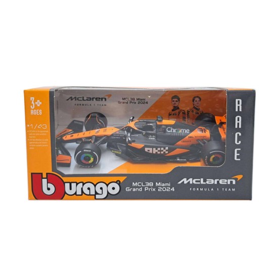 1/43 MCLAREN MCL38 F1 2024 O.PIASTRI 38177P