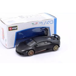 1/43 LAMBORGHINI HURACAN PERFORMANTE MATTE BLACK 30397 1/43 LAMBORGHINI HURACAN PERFORMANTE MATTE BLACK 30397