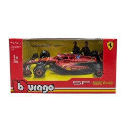 1/43 FERRARI F1 SF-24 NO.55 4TH ITALY MONZA GP 2024 SAINZ CARD BOX 36844-S-MONZA