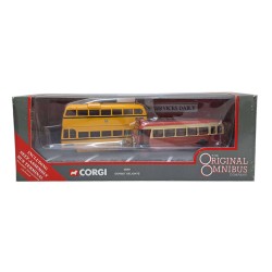 CORGI 1/76 DORSET DELIGHTS BUS SET BRISTOL L6B AND WEYMANN TROLLEYBUS 45001