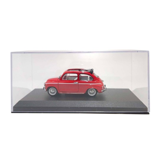 CORGI 1/43 FIAT 600D 1965 ART. 314 DIECAST MODEL RED 49705