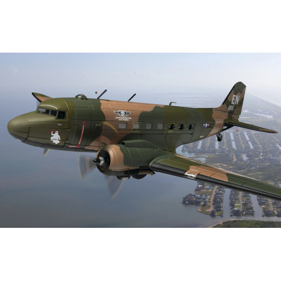 1/72 DOUGLAS AC-47 GUNSHIP SPOOKY 086 COMMEMORATIVE AIR FORCE AA38212B