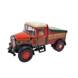 CORGI SCAMMEL HIGHWAYMAN BALLAST WITH CLOSED POLE TRAILER & CARAVAN 16501  CORGI SCAMMEL HIGHWAYMAN BALLAST WITH CLOSED POLE TRAILER & CARAVAN 16501