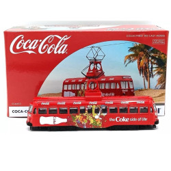 1/76 COCA COLA SINGLE DECKER TRAM- COKE SIDE OF LIFE CC44013