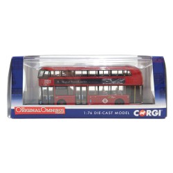 CORGI 1/76 NEW ROUTEMASTER LONDON UNITED RT 10 KING'S CROSS OM46611B - DAMAGED
