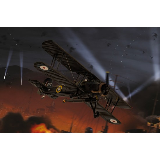 1/72 FAIREY SWORDFISH MKI, P4154 / 4M,BATTLE OF TARANTO, NOVEMBER 1940