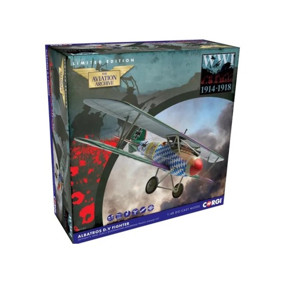 1/72 ALBATROS D.V, LTN.D.R WOLF, JASTA 5, JULY 1917 AA37812