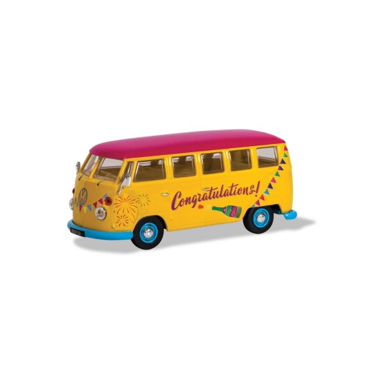 1/43 VOLKSWAGEN CAMPERVAN CONGRATULATIONS