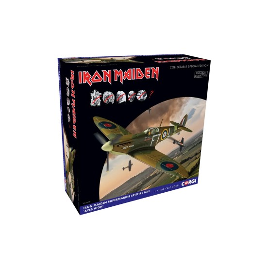 CC39215 - 1/72 IRON MAIDEN - SUPERMARINE SPITFIRE MKII ACES HIGH