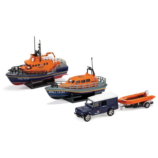 RNLI GIFT SET - SHANNON LIFEBOAT, SEVERN LIFEBOAT AND FLOOD RESCUE TEAM RNLI0001