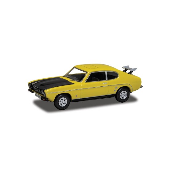 1/43 FORD CAPRI MKI 3.0 GXL - DAYTONA YELLOW (RICHARD HAMMOND'S THE SMALLEST COG)