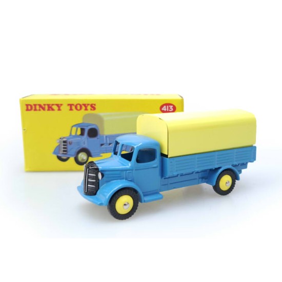 DINKY TOYS AUSTIN COVERED WAGON BLUE NO.413