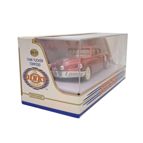 MATCHBOX DINKY 1/43 1948 TUCKER TORPEDO RED DY-11