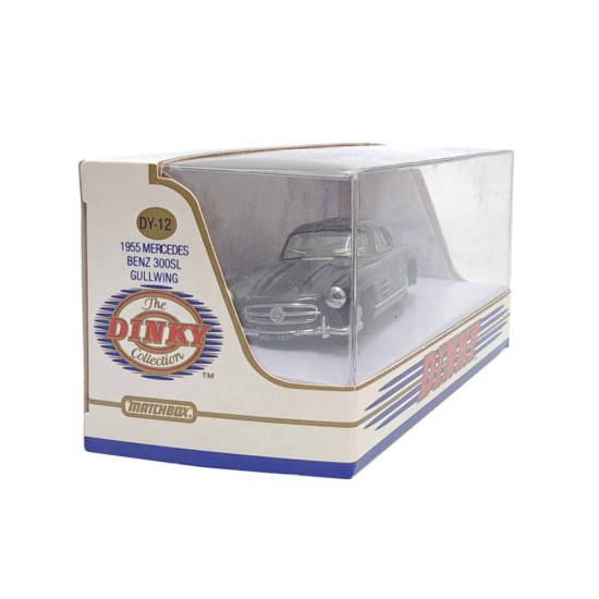 MATCHBOX DINKY 1955 MERCEDES BENZ 300SL GULLWING BLACK DY-12