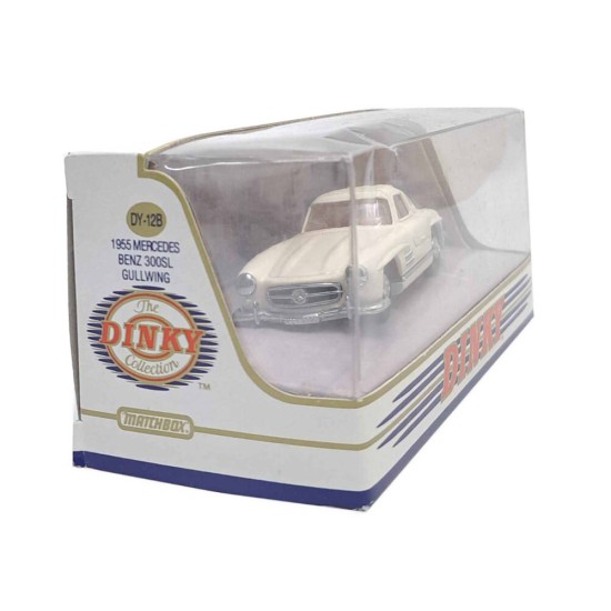 MATCHBOX DINKY 1955 MERCEDES BENZ 300SL GULLWING WHITE DY-12