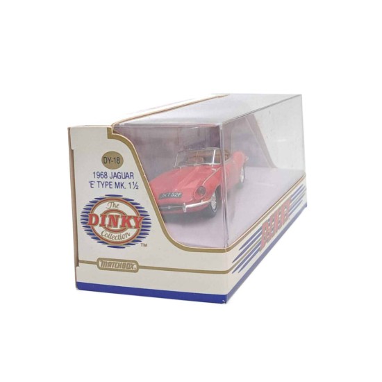 MATCHBOX DINKY 1968 JAGUAR 'E' TYPE MK 1 1/2 RED DY-18