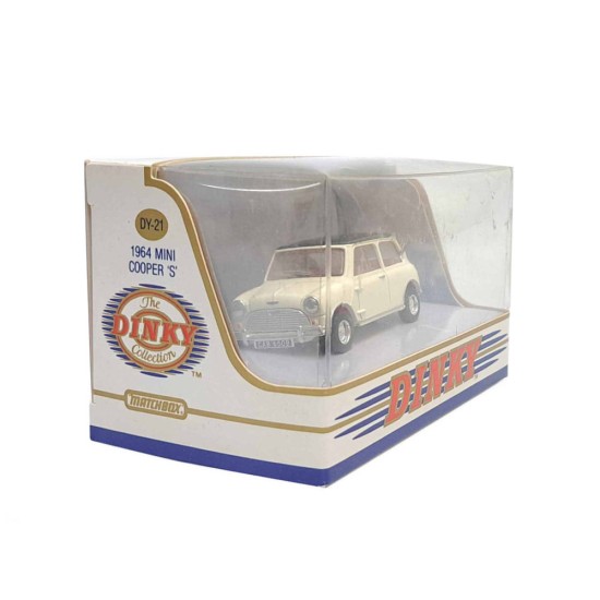MATCHBOX DINKY 1/43 1964 MINI COOPER 'S' CREAM DY-21
