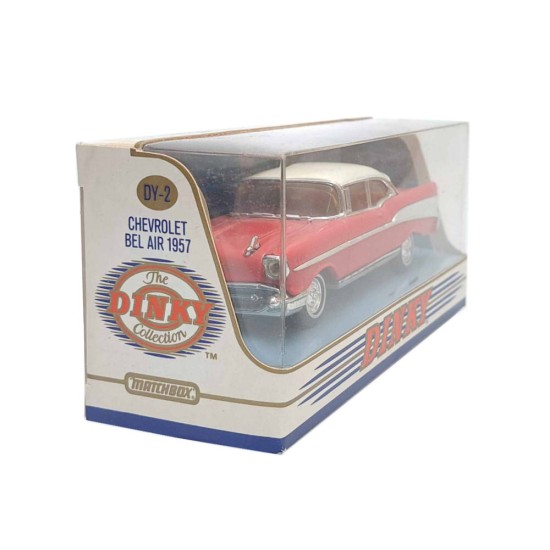MATCHBOX DINKY 1/43 CHEVROLET BEL AIR 1957 RED DY-2