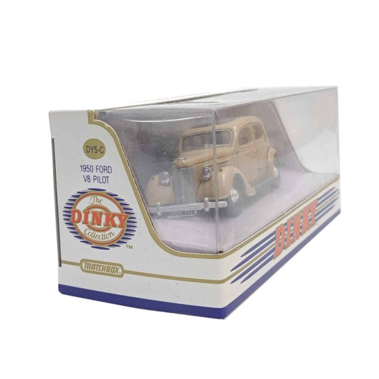 MATCHBOX DINKY 1/43 1950 FORD V8 PILOT BROWN DY5-C