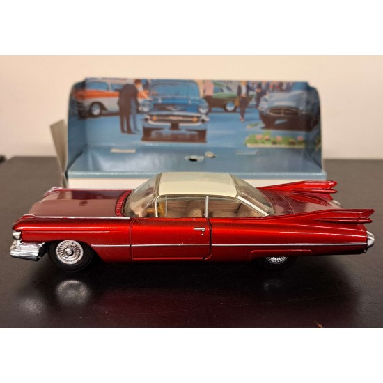 MATCHBOX DINKY 1959 CADILLAC COUPE DE VILLE RED DY-7 MATCHBOX DINKY 1959 CADILLAC COUPE DE VILLE RED DY-7