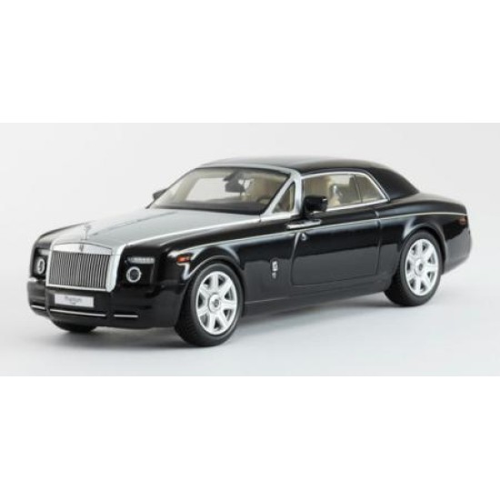 KY05531DBK - 1/43 ROLLS ROYCE PHANTOM COUPE DIAMOND BL