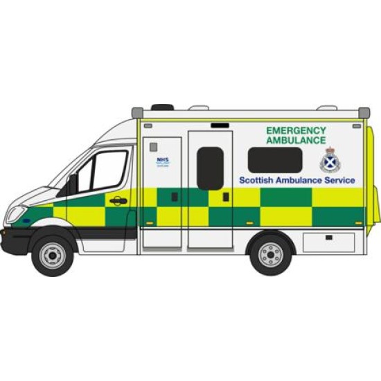 1/76 MERCEDES AMBULANCE SCOTTISH AMBULANCE SERVICE